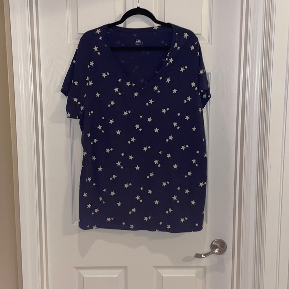 Belle Beach Printed  Tee